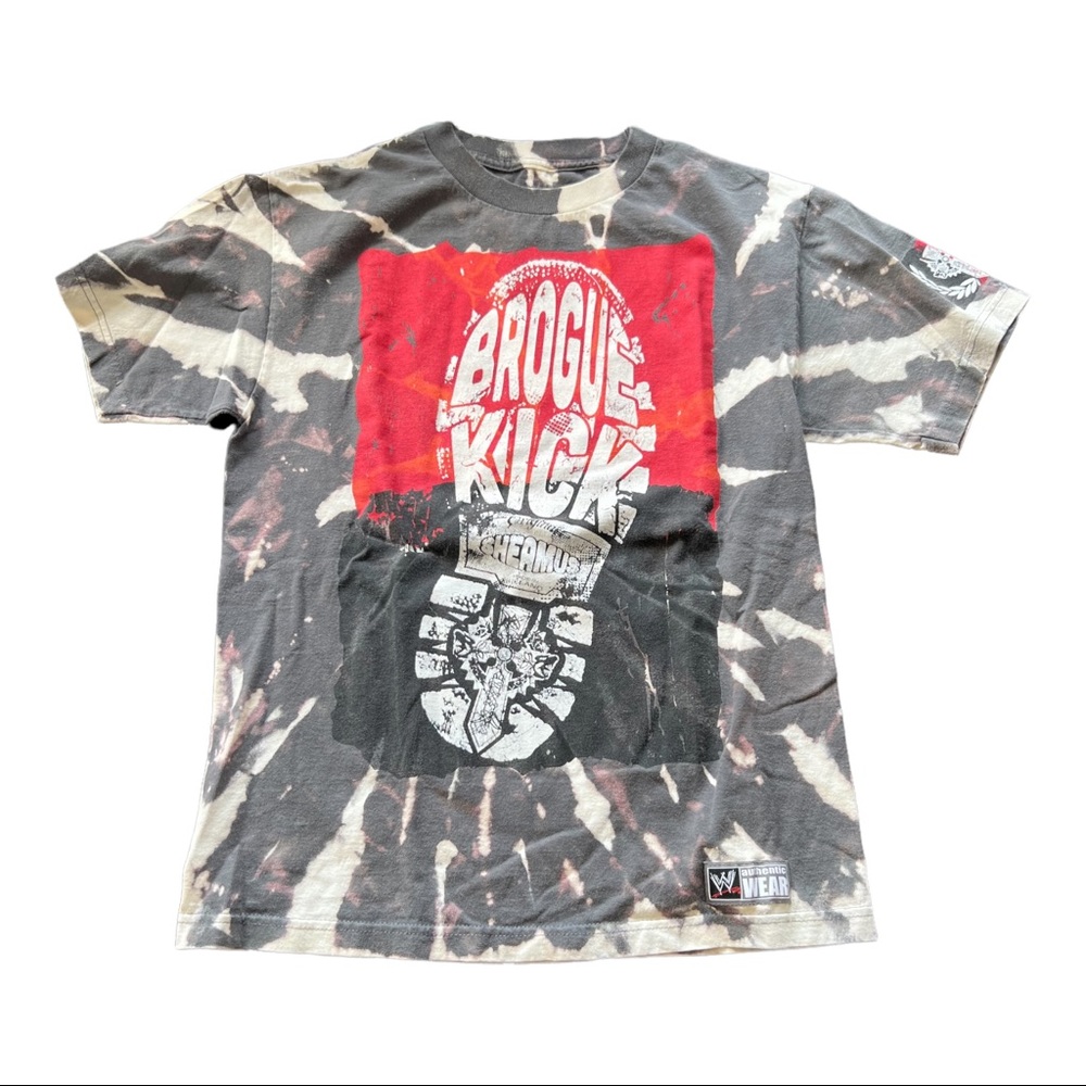Repurposed bleached tee WWE SHEAMUS